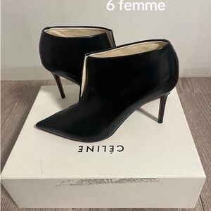 Celine Women's Black Ankle Boots